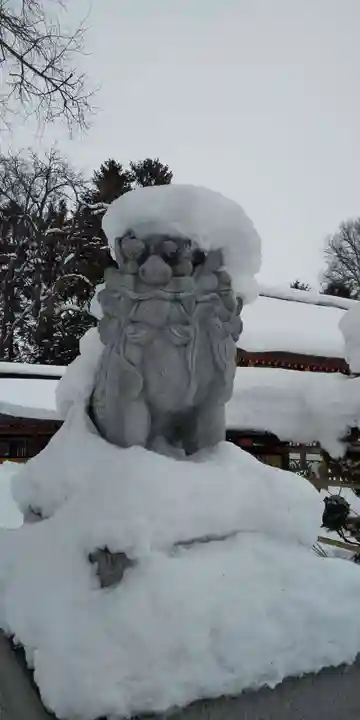北海道護國神社の狛犬