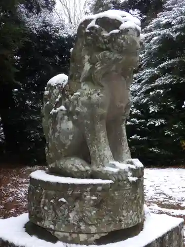 倉吉八幡宮の狛犬