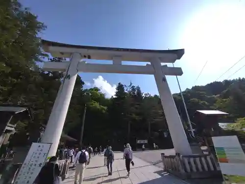 諏訪大社の鳥居