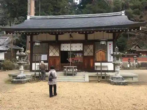 宇太水分神社の本殿