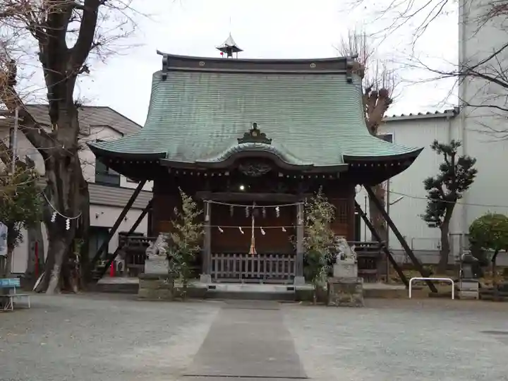 三島神社の本殿・本堂