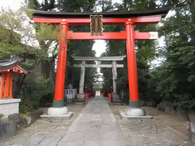 馬橋稲荷神社の鳥居