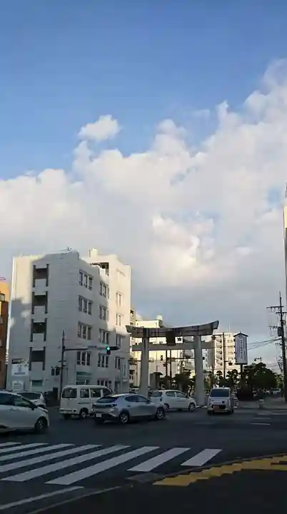 藤崎八旛宮の周辺