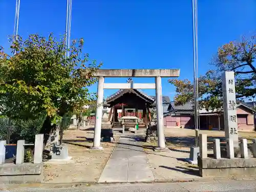 神明社の鳥居