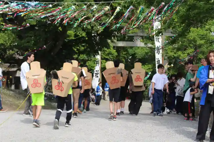 釧路一之宮 厳島神社のお祭り