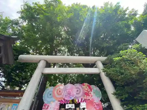 札幌諏訪神社の鳥居