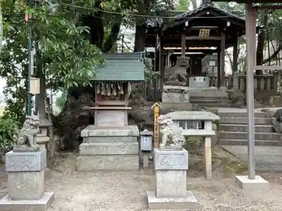 蝮ヶ池八幡宮の末社・摂社