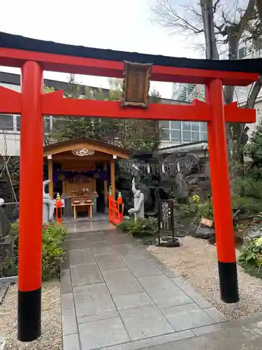 蛇窪神社の鳥居