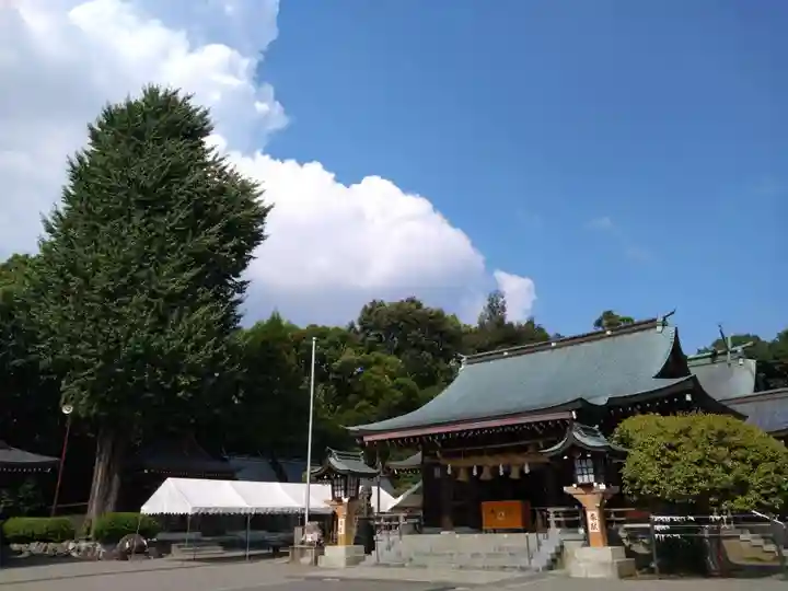 健軍神社の本殿・本堂