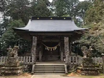粟鹿神社の本殿・本堂