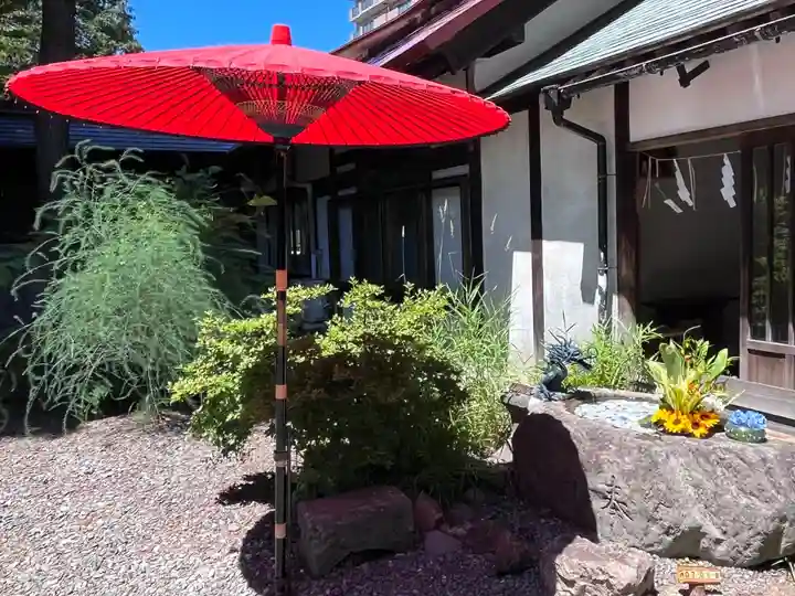 琴似神社の手水舎