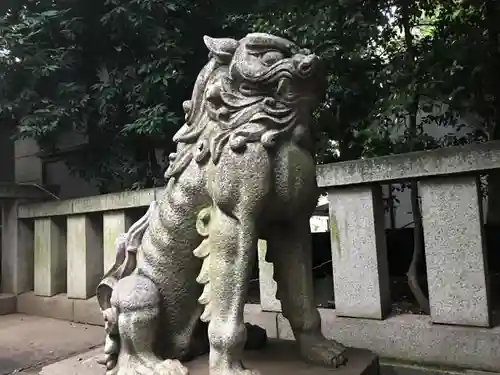 渋谷氷川神社の狛犬