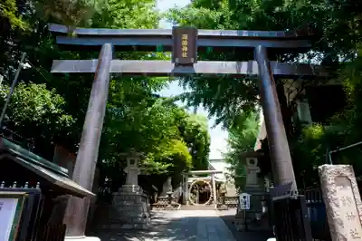 諏訪神社の鳥居