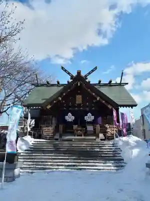 札幌諏訪神社の本殿・本堂