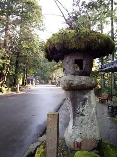 平泉寺白山神社の周辺