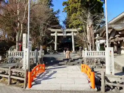 富士山東口本宮 冨士浅間神社の鳥居