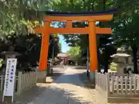 旗岡八幡神社の鳥居