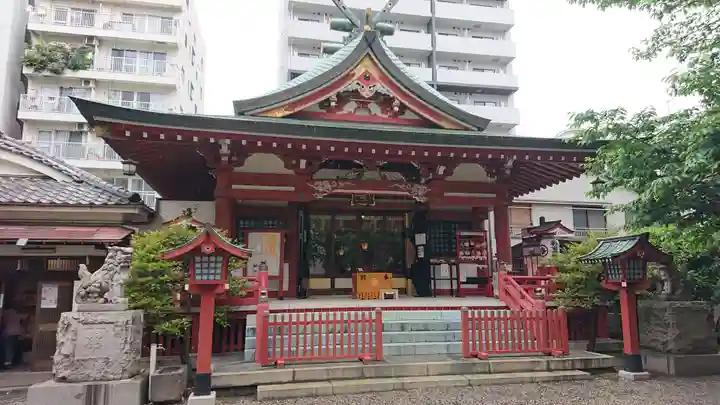 秋葉神社の本殿・本堂