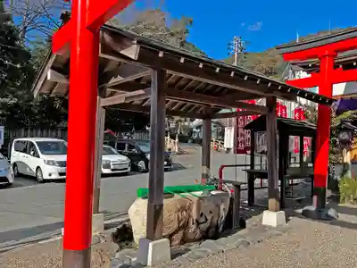 多度稲荷神社の手水舎