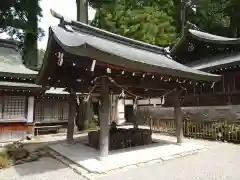 飛騨一宮水無神社の手水