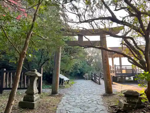 鵜戸神社(大御神社境内社)の鳥居