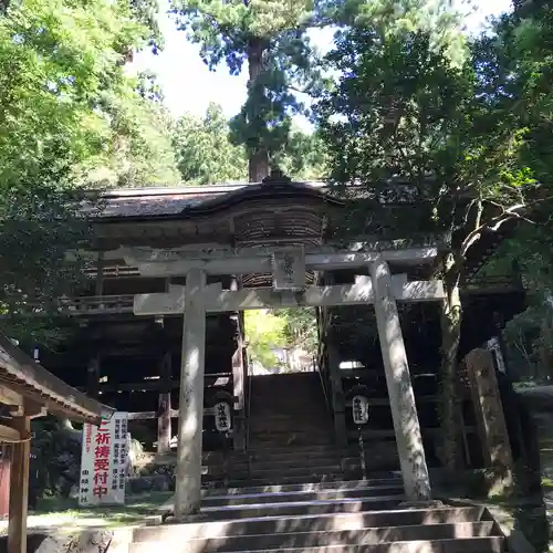 由岐神社の鳥居