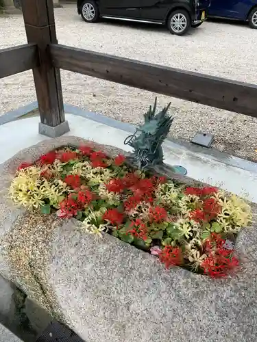 神館神社の手水舎
