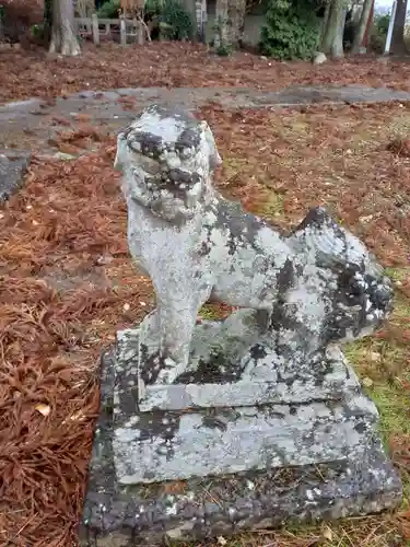 高根神社の狛犬