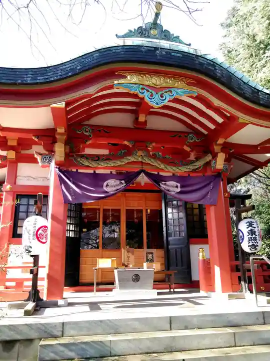 芝東照宮の本殿・本堂