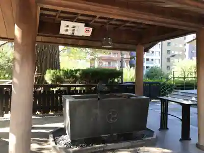 熊野神社の手水舎