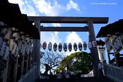 伊勢山皇大神宮の鳥居