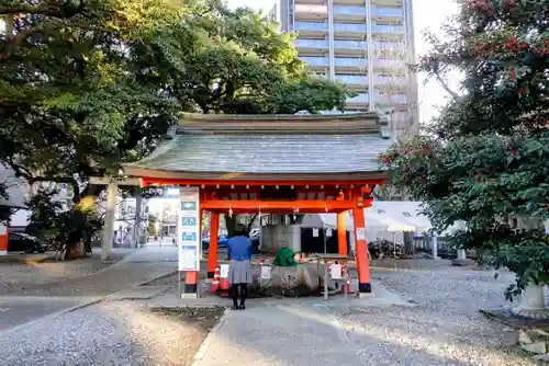 金神社の手水舎