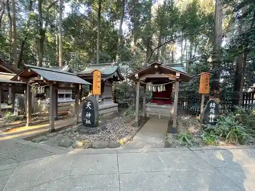 駒木諏訪神社の末社・摂社