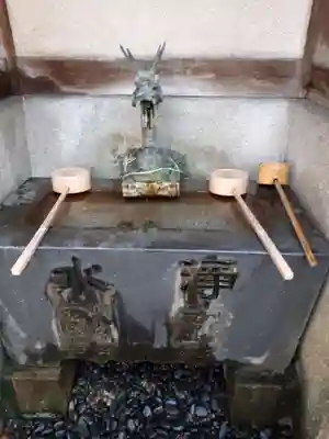 金刀比羅神社の手水舎