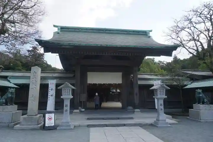 宗像大社の山門・神門