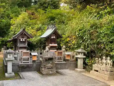 松江城山稲荷神社の末社・摂社