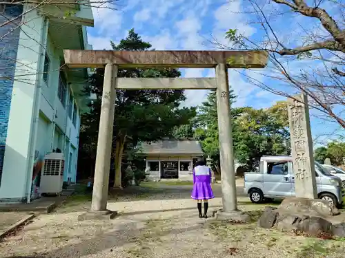 上郷護国神社の鳥居