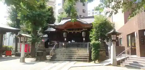 池尻稲荷神社の本殿・本堂