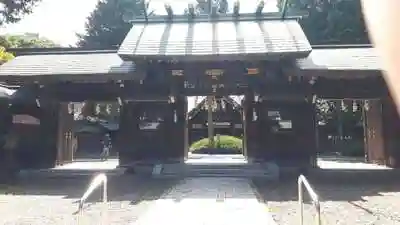 琴似神社の山門