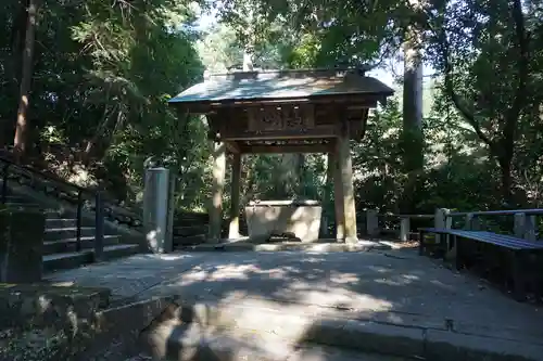 目の霊山　油山寺の手水