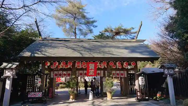 櫻木神社の山門・神門