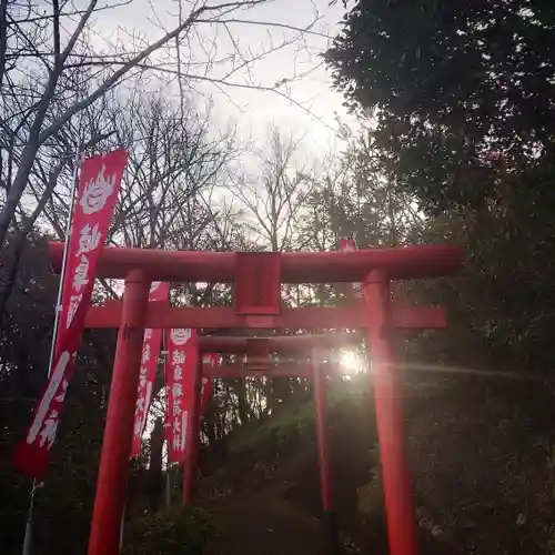 岐阜稲荷山本社の鳥居