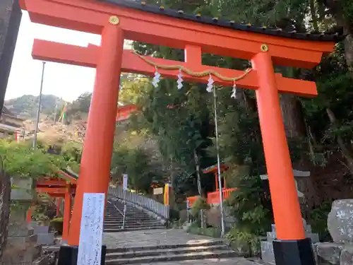 熊野那智大社の鳥居