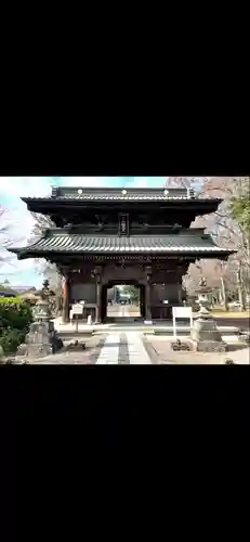妻沼聖天山歓喜院の山門・神門