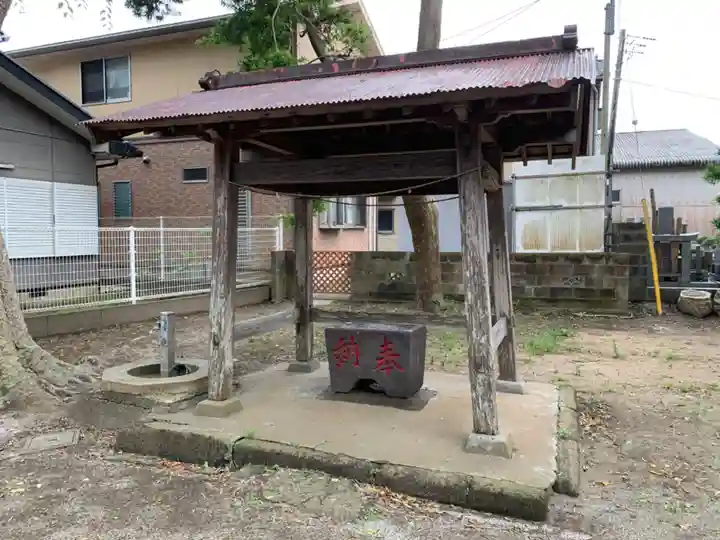 熊野神社の手水舎