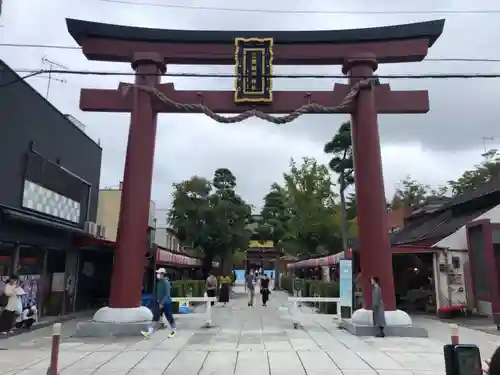 笠間稲荷神社の鳥居