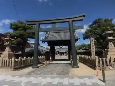 貴布禰神社の鳥居