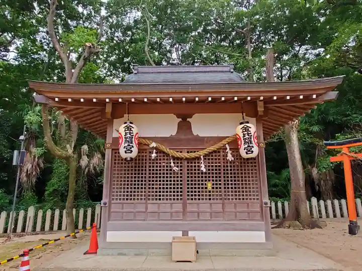 六甲八幡神社の末社・摂社