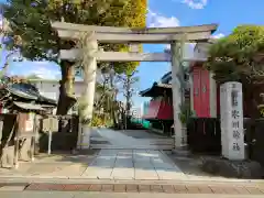 麻布氷川神社の鳥居