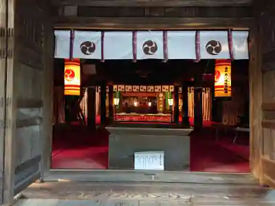 府八幡宮の本殿・本堂